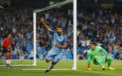 Aguero rực sáng, Man City phô diễn sức mạnh tại Champions League