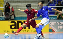 Đối thủ của futsal Việt Nam tại vòng 1/8 World Cup "khủng" cỡ nào?