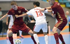 Thua thảm Nga, futsal Việt Nam chia tay World Cup