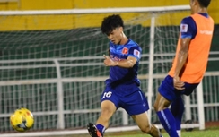 Nóng lòng tập luyện, Công Phượng và Tuấn Anh "đốt cháy" giai đoạn