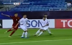 Xem lại siêu phẩm xé lưới Triều Tiên của hậu vệ U19 Việt Nam