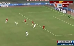 Sao HAGL dứt điểm như Ronaldo, xé lưới Trung Quốc