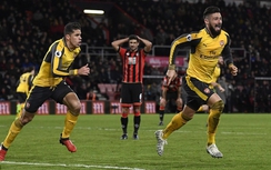 Bournemouth - Arsenal: Hồi sinh ở phút bù giờ