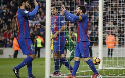 Thắng kiểu "bàn tay nhỏ", Barca chiếm lại ngôi nhì bảng La Liga