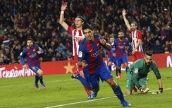 Barca vào chung kết Cúp nhà Vua sau trận đấu có 3 thẻ đỏ