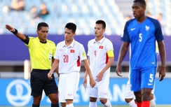 U20 Việt Nam thiệt đơn thiệt kép sau trận thua Pháp