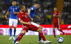 Vòng loại World Cup 2018: Xứ Wales đánh rơi vàng; Italia đại thắng