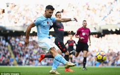 Kết quả trận Man City vs Arsenal: Tan tành xác "Pháo"