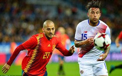 Video: "Bò tót" Tây Ban Nha húc văng Costa Rica