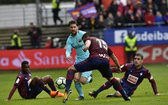 Video bàn thắng Eibar vs Barca: Chiến thư gửi Chelsea