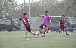 Sôi nổi giải bóng đá Tứ hùng chào mừng ngày thành lập Đoàn