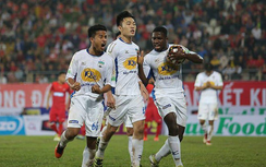 Công Phượng dự bị, HAGL thắng Nam Định, vào top 7