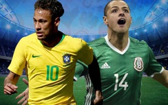 Dự đoán kết quả trận Brazil vs Mexico, World Cup 2018