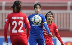 Xác định được 2 cặp bán kết Giải bóng đá nữ Quốc gia 2018