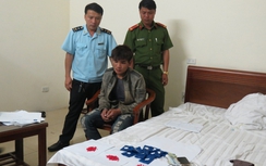 Bắt quả tang 9X cùng hơn 2.000 viên hồng phiến trong khách sạn