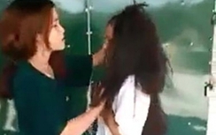 Triệu tập nhóm nữ sinh túm tóc, tát bạn tới tấp ở Hà Tĩnh