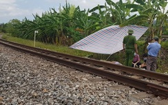 Nằm trên đường sắt, nam thanh niên bị tàu cán tử vong