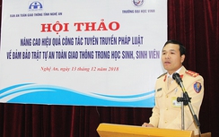 Mỗi sinh viên phải là một tuyên truyền viên ATGT tích cực