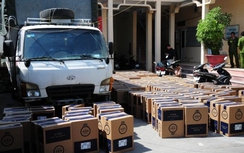 Hải Phòng bắt vụ dùng ôtô BKS giả chở thuốc lá lậu lớn nhất