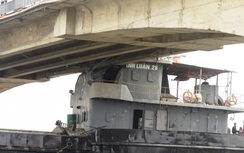 Hải Dương: Cấm đường phục vụ thi công dầm cầu An Thái