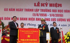 Trường đại học Hàng hải đón nhận danh hiệu Anh hùng