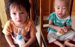 Hải Phòng: Bỏ lại 2 cháu bé mới 1, 2 tuổi ngoài đường