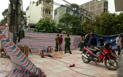 Hải Phòng: Tử vong vì bị nắp thùng phuy bay vào người