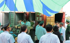 Hải Phòng lại phát hiện 4 container chứa shisha và lá khát