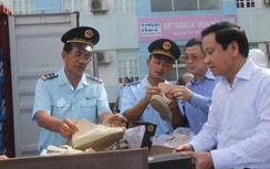 Bắt 10 container hàng nhái thương hiệu nổi tiếng tại cảng Hải Phòng
