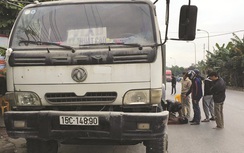 Đâm vào xe tải, nam thanh niên tử vong tại chỗ