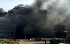 Cháy tại Nhà máy nhiệt điện Thái Bình