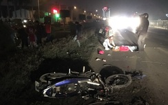 Hải Dương: Hung thần container mất lái, đâm 4 người bị thương nặng