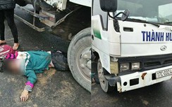 Xe tải đi vào đường cấm, đâm nữ sinh nguy kịch
