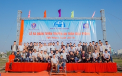 Hội lái xe tỉnh Thái Bình ra quân tuyên truyền ATGT Tết Mậu Tuất