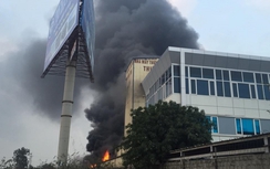 Hải Dương: Cháy nhà máy cám trong KCN Việt Hòa