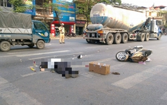 Va chạm với xe container khi sang đường, người đàn ông tử vong