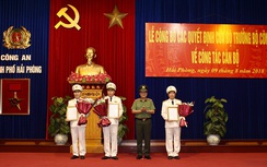 Công an Hải Phòng có 3 tân Phó giám đốc