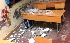 Hải Phòng: Hy hữu 3 học sinh nhập viện vì vữa trần nhà rơi