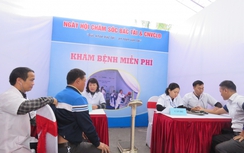 Ngày hội chăm lo bác tài và công nhân lao động