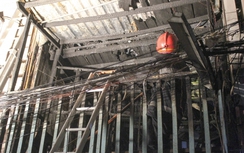 TP.HCM: Cháy nhà ở phố Tây Bùi Viện, nhiều người hoảng loạn