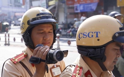 Theo chân CSGT thu thập bằng chứng phạt nguội vi phạm giao thông