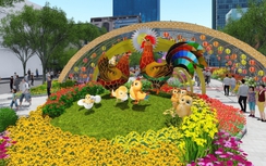 Đường hoa Nguyễn Huệ 2017 có nhiều điểm mới