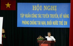 TP.HCM: Tập huấn kỹ năng phòng chống đuối nước cho trẻ em