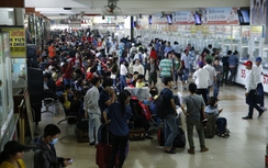 Bến xe Miền Đông, Miền Tây ngày cận Tết