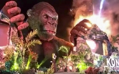 TP.HCM: Cháy sân khấu ra mắt siêu phẩm "Kong: Skull Island"