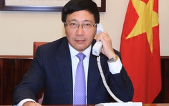 Phó Thủ tướng Phạm Bình Minh điện đàm với Ngoại trưởng Mỹ