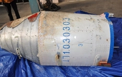 Mảnh vỡ đầu tiên của tên lửa Triều Tiên được tìm thấy