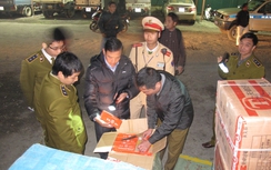 Bắt lỗi không thắt dây an toàn lộ xe chở hàng không xuất xứ