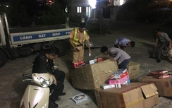 Chở thuê đồ chơi lậu, bị 141 bắt giữ