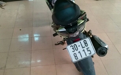Cảnh sát tìm người bị mất trộm xe máy để trả lại